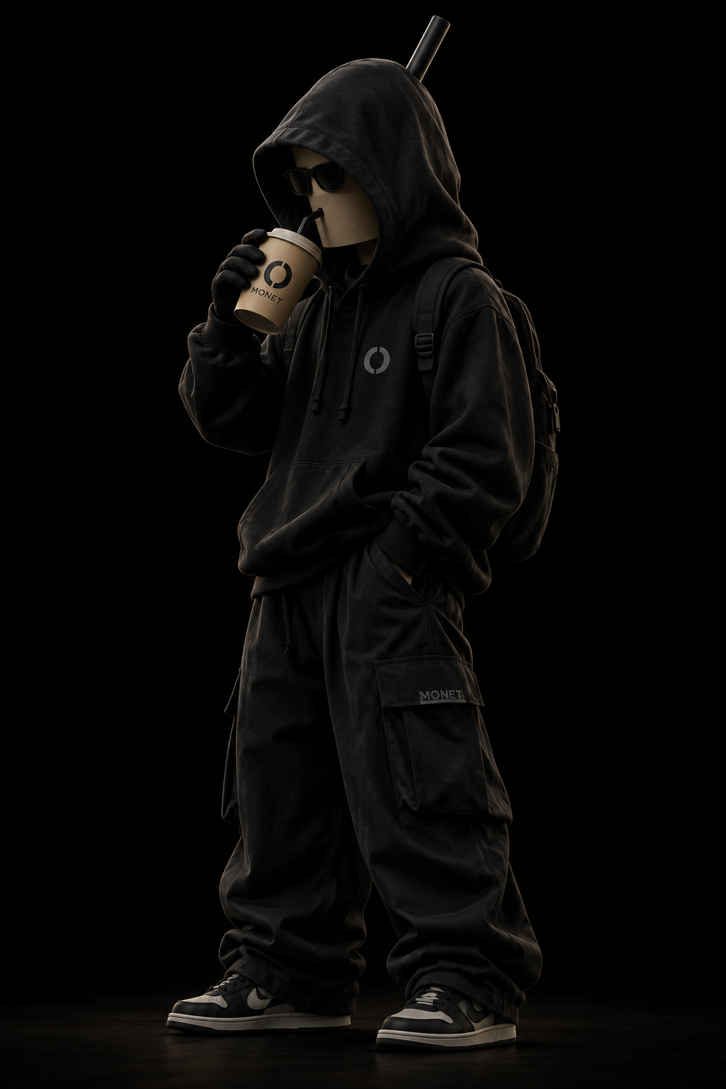 MONET mascot